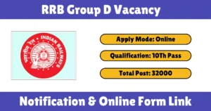 RRB Group D Vacancy 2025