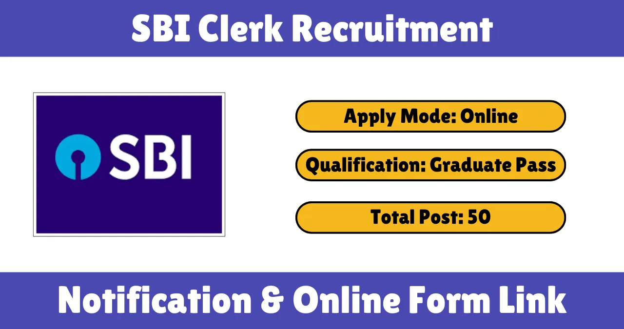 SBI Clerk Recruitment 2024