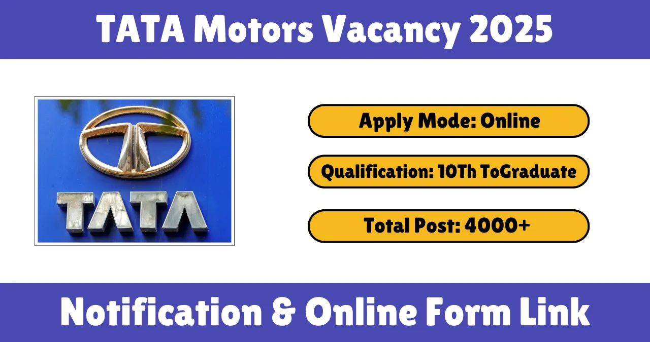 TATA Motors Vacancy 2025