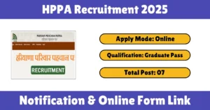 HPPA Recruitment 2025