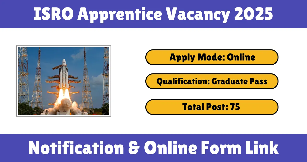 ISRO Apprentice Vacancy 2025