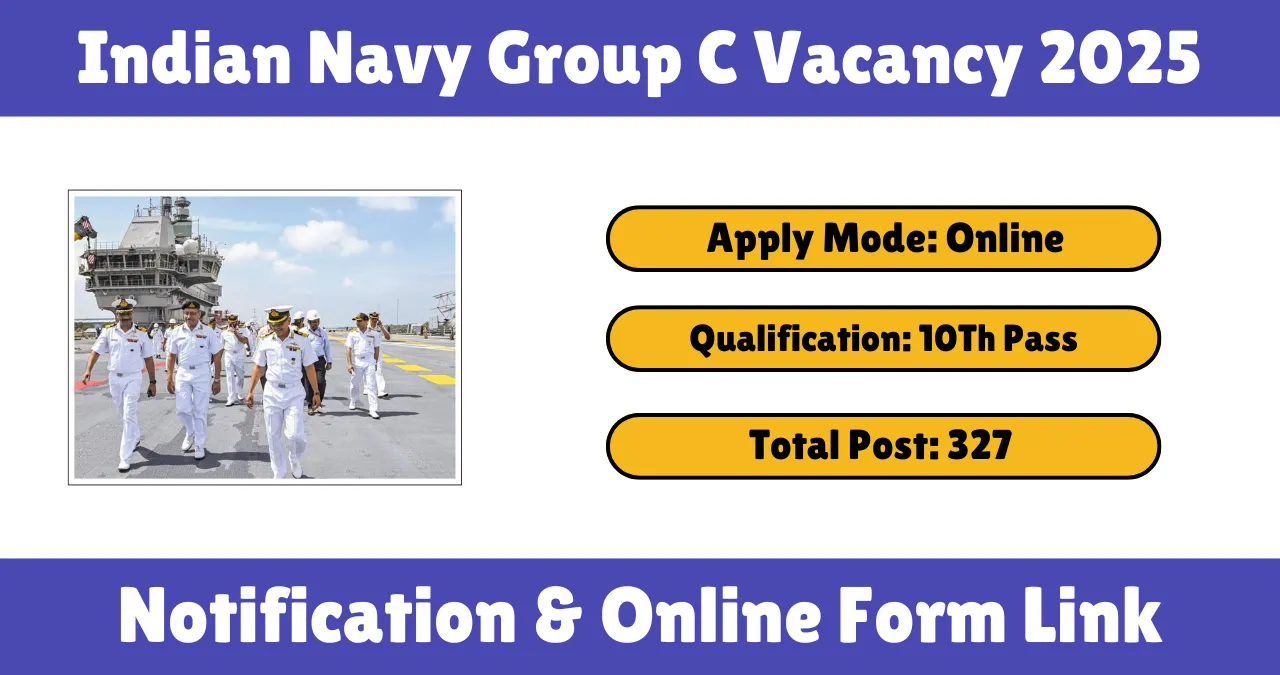 Indian Navy Group C Vacancy 2025