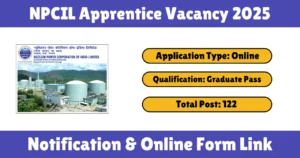 NPCIL Apprentice Vacancy 2025