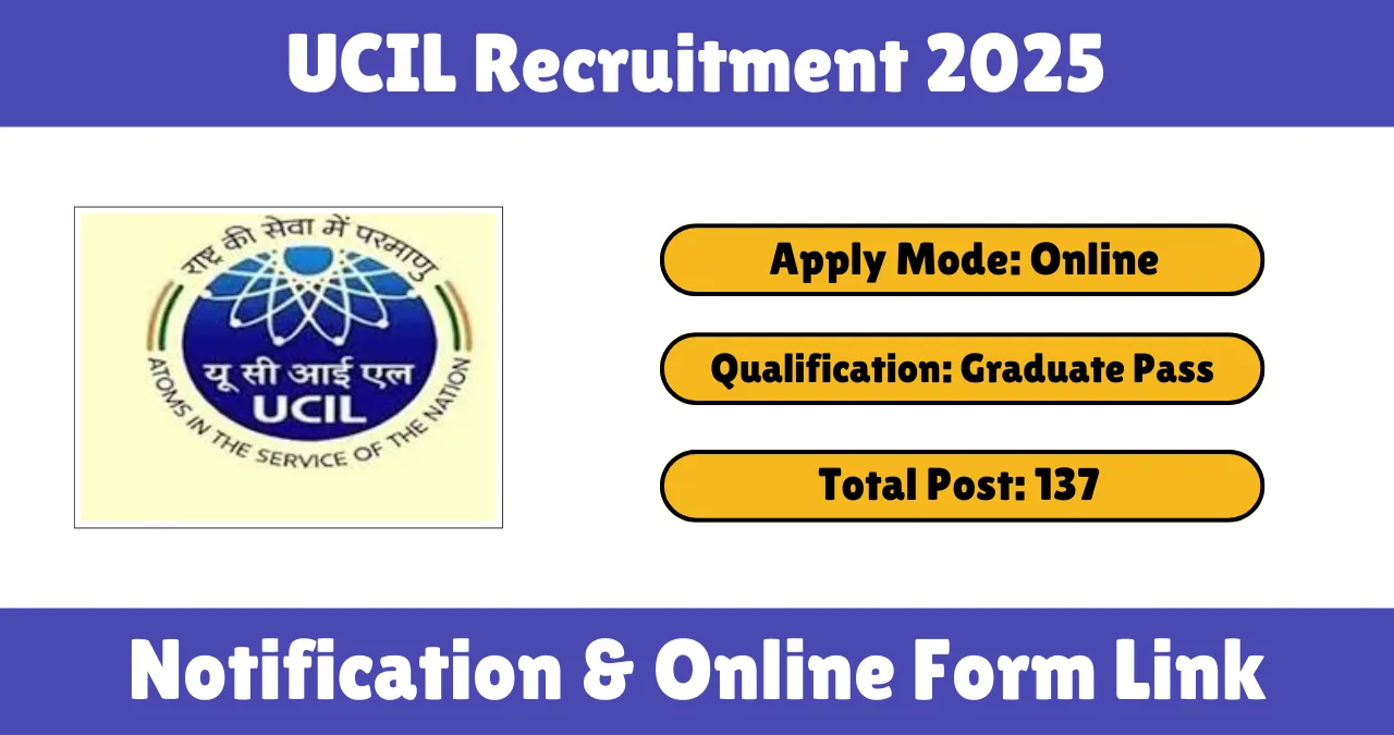 UCIL Recruitment 2025