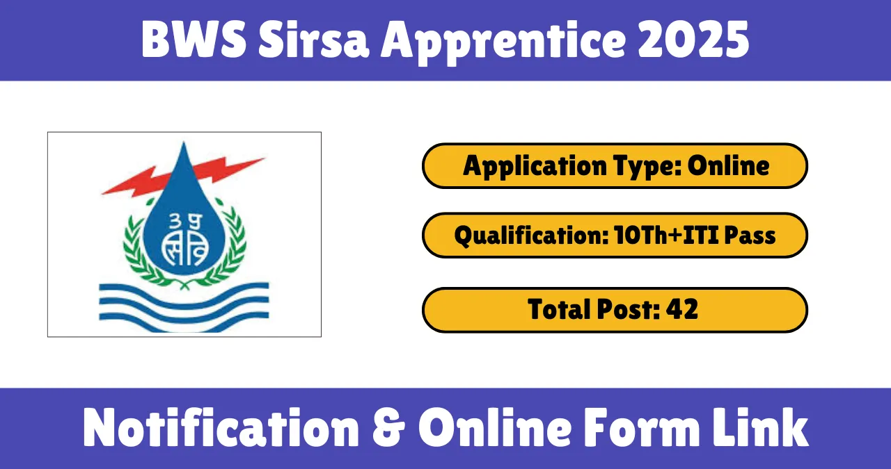 BWS Sirsa Apprentice 2025