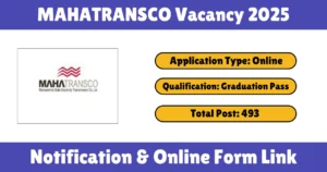MAHATRANSCO Vacancy 2025