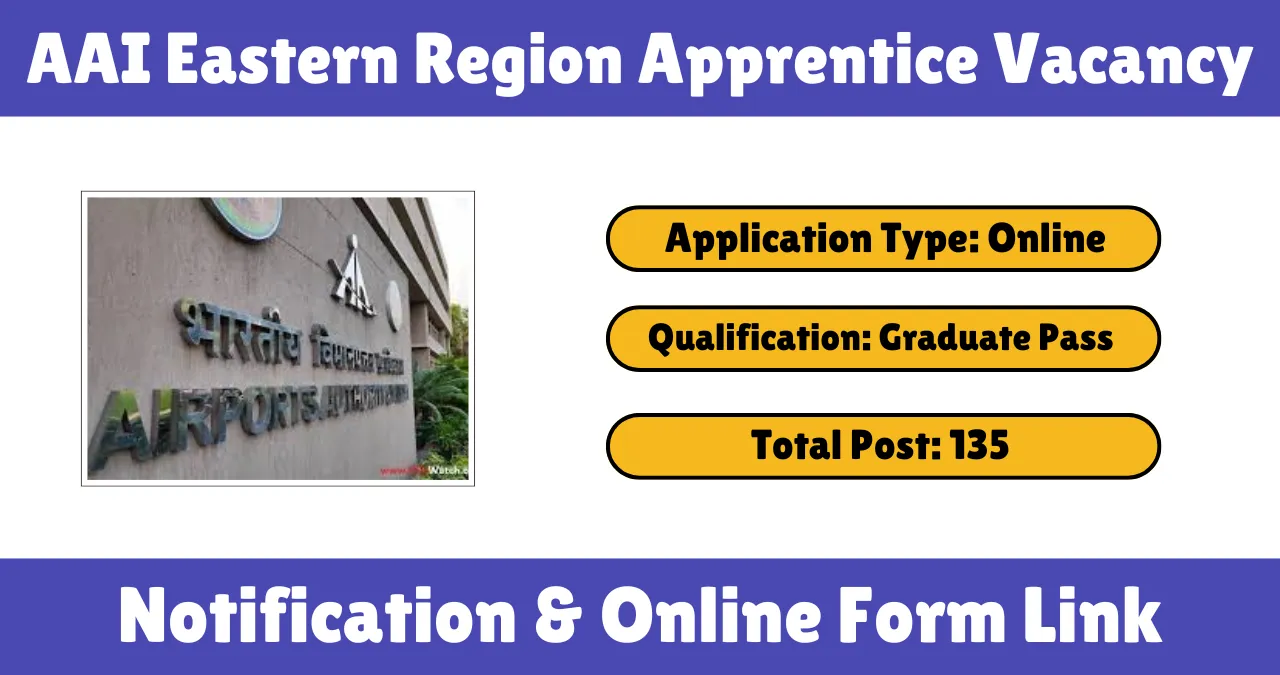 AAI Eastern Region Apprentice Vacancy 2025