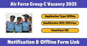 Air Force Group C Vacancy 2025