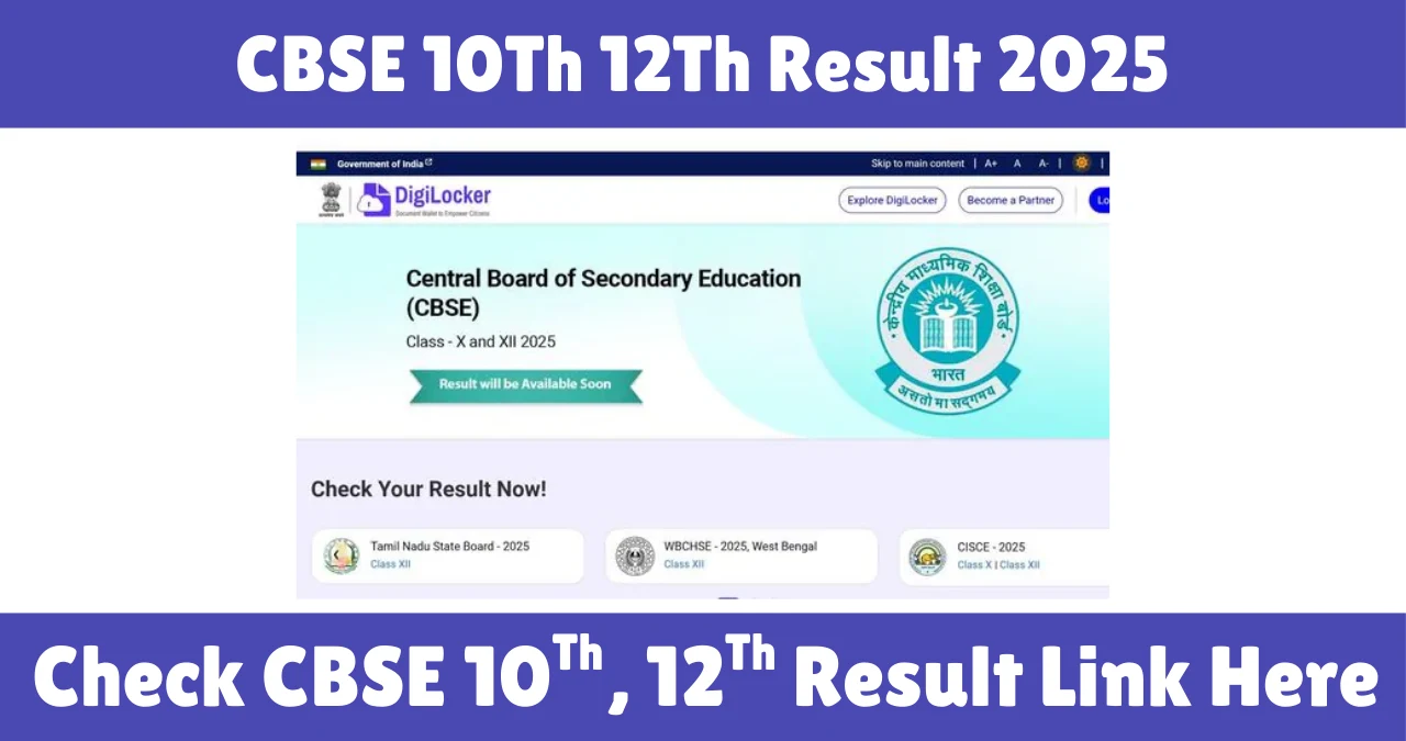 CBSE 10Th 12Th Result 2025