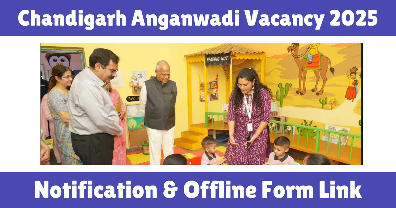 Chandigarh Anganwadi Vacancy 2025