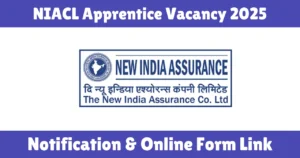 NIACL Apprentice Vacancy 2025