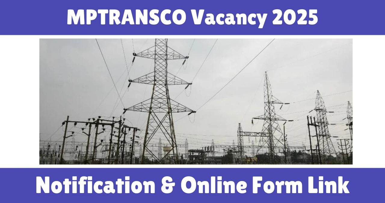 MPTRANSCO Vacancy 2025