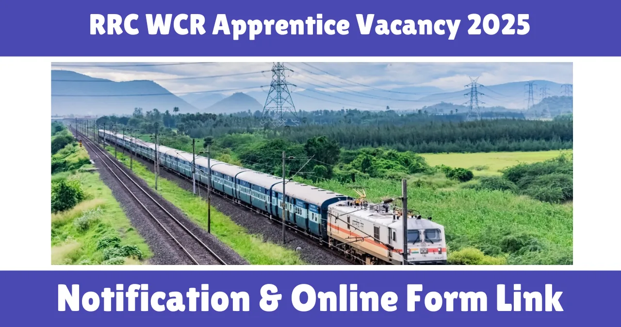 RRC WCR Apprentice Vacancy 2025