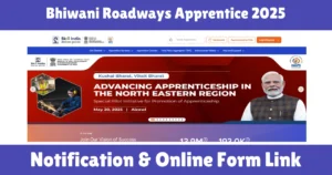 Bhiwani Roadways Apprentice 2025