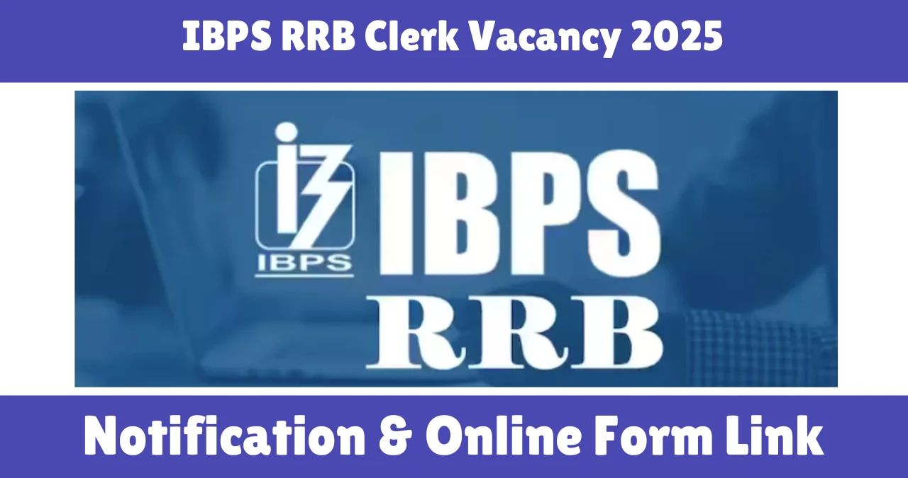 IBPS RRB Clerk Vacancy 2025