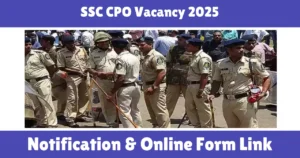 SSC CPO Vacancy 2025