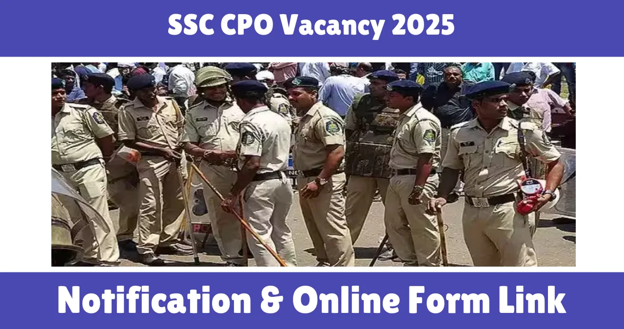 SSC CPO Vacancy 2025