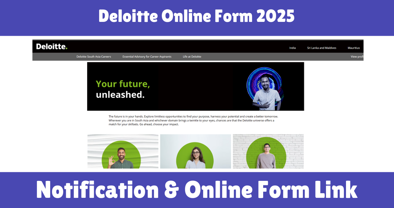 Deloitte Online Form 2025