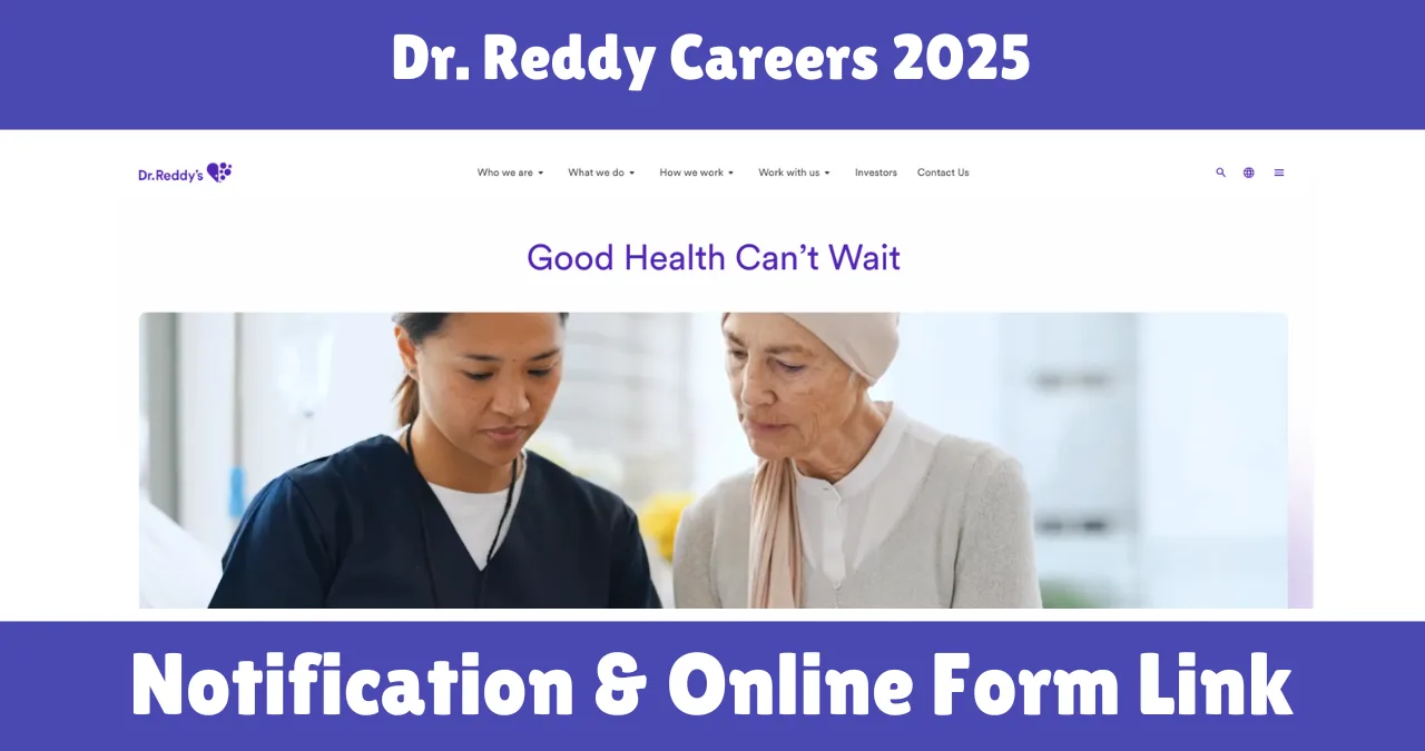 Dr. Reddy Careers 2025